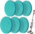 Frescares S7001 Steam Mop Pads - Upgraded All-in-One Cleaning Solution for Hard Floors | 6 Green Pads