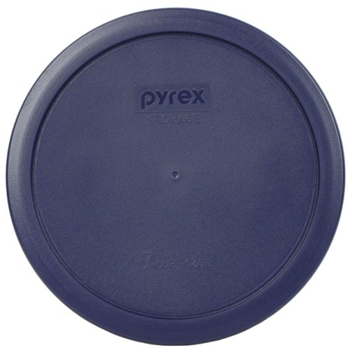 Pyrex (3) 7202-PC 1-Cup Cadet Blue, (3) 7200-PC 2-Cup Blue, (2) 7201-PC 4-Cup Cadet Blue, & (2) 7402-PC 6/7-Cup Blue Lids - Made in USA