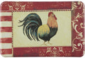 J&V TEXTILES Anti Fatigue Cushioned Comfort Mat, Ergonomically Durable, Supportive, Padded, Thick and Washable, Stain-Resistant, Kitchen, Garage, Office Standing Desk Mats (Rooster)*