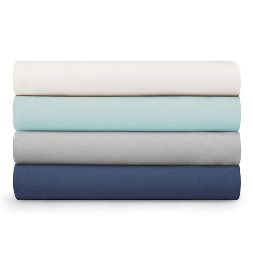 Nautica - King Sheets, Cotton Sateen Bedding, 400 Thread Count, Silky Smooth & Wrinkle Resistant (Regatta Navy, King)
