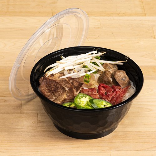 TIYA Food Containers - 50 oz Bulk 120 Pack with Lids - Plastic Bowl To-Go Containers - Reusable, Microwavable, Dishwasher Safe - Leak-Resistant for Soups & Meal Prep - BPA-Free