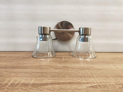 Ceiling Fan Light Covers, Glass Replacement Shades for Ceiling Fans, and Light Fixtures, Bell Shape Clear Glass with Decorative Hammered Finish. Hight 4.75” – Width 4.9” – Opening Fitter Size 2.25”.