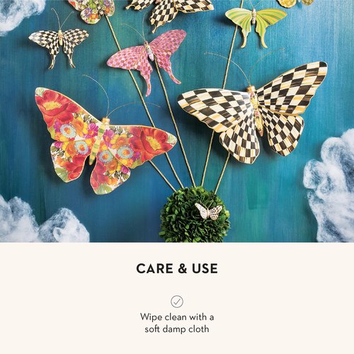 MACKENZIE-CHILDS Butterfly, Hanging Butterfly Wall Decor, Flower Market