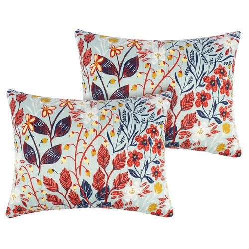Greenland Home Fashions Heirloom Stitches Quilted Pillow Sham Collection, Decorative Pillow Cover, King, Perry