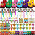 Fumogym 220PCS Hero Party Favors Kit – Birthday Supplies Includes Goodies Bags, Straws, Bubble Wands, Notebook & More – Perfect for Party Decorations & Pinata Fillers