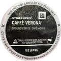 Starbucks Caffe Verona Dark Roast K-Cup Pods - Rich Flavor for Keurig Brewers | 96 Count