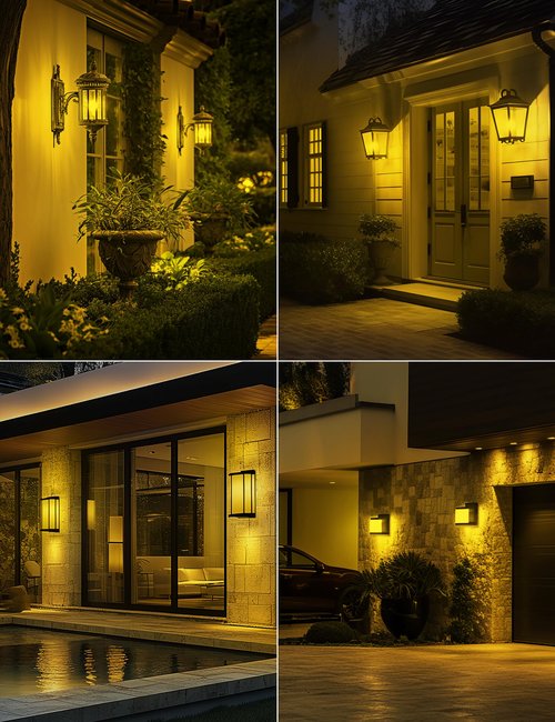 DORESshop Yellow Light Bulbs, Bug Lights for Outside, A19 Bug Light Bulbs 9W (60 Watt Equivalent) Amber Porch Light Bulb, Non-Attracting, E26 Base, Ideal for Patio, Backyard, Not-Dimmable, 2 Pack