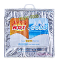 Superio Hot and Cold Insulated Bags for Food Delivery, Grocery Shopping Bags, Food Storage for Hot and Frozen Food for Travel, Disposable Cooler Bag, Reinforced Thermal Lunch Bag (1, 20"x19")