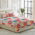 Lavish Home 3 Piece Mallory Quilt Set - Full/Queen