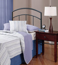 Hillsdale Furniture Hillsdale Julien Bed Frame Twin Headboard Textured Black