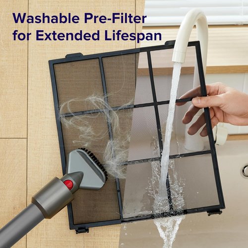 LEVOIT Air Purifier - Smart WiFi HEPA Filter for Large Rooms Up to 1073Ft² | Black, Vital 100S-P
