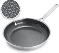 GreenPan Hybrid 10” Nonstick Frying Pan - APEX Tri-Ply Thermobond Ceramic Skillet, PFAS-Free, Silver