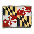 Northwest Flags Woven Tapestry Throw Blanket, 48" x 60", Maryland State Flag