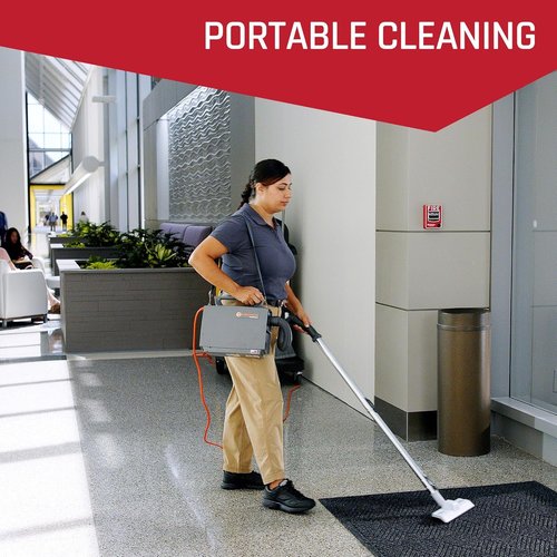 Hoover Commercial PortaPower Canister Vacuum Cleaner - Lightweight & Versatile 2-in-1 Vac & Blower