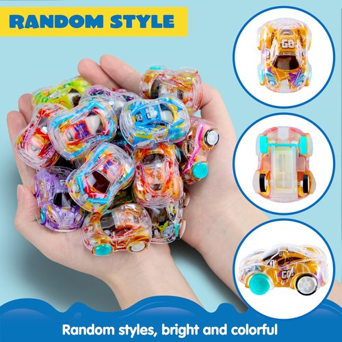 JOYIN 50 Pcs Mini Pull Back Cars, Bulk Toy Cars Party Favors for Kids 8-12, Treasure Box Prizes for Classroom, Pinata Stuffers, Goodie Bags Stuffers, Birthday Gifts Carnival Prizes