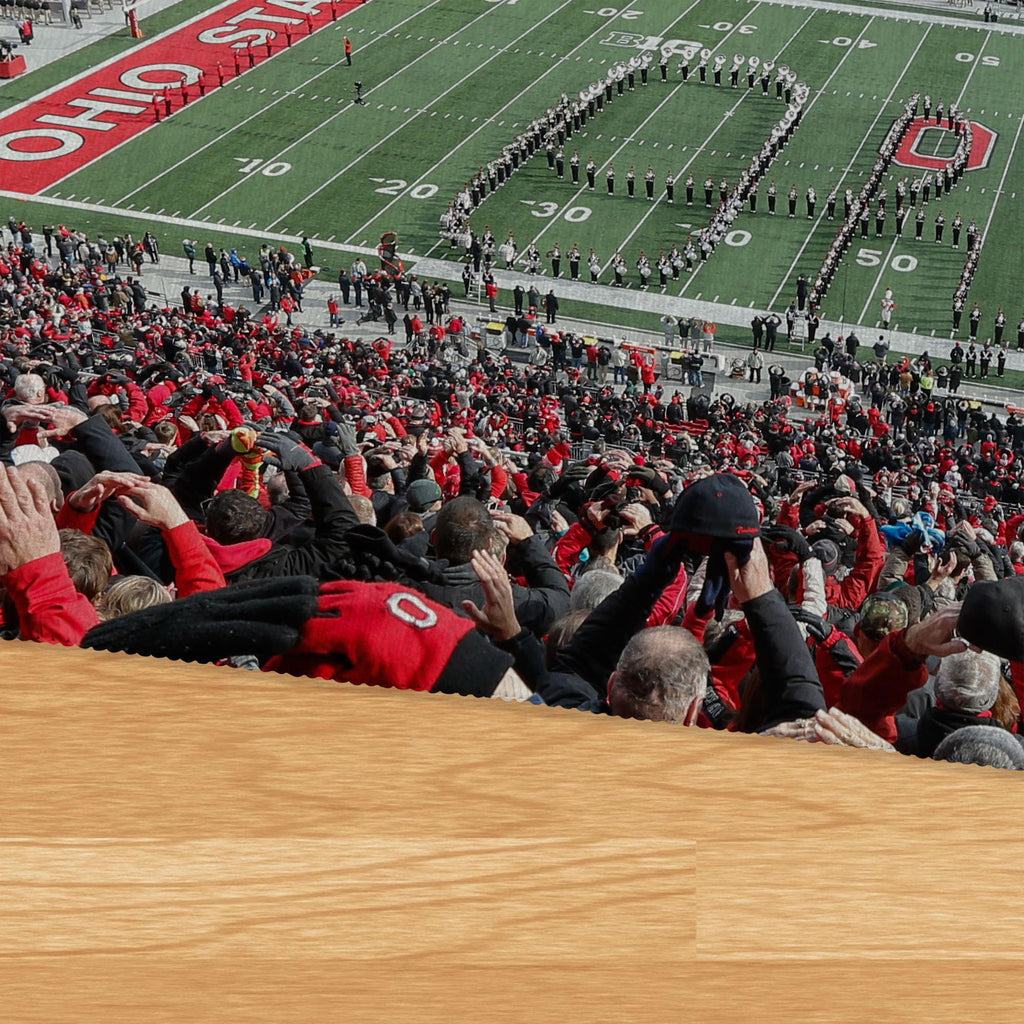 Northwest NCAA Ohio State Buckeyes, Marching Band, Washable Rug, 36 x 62 Inches