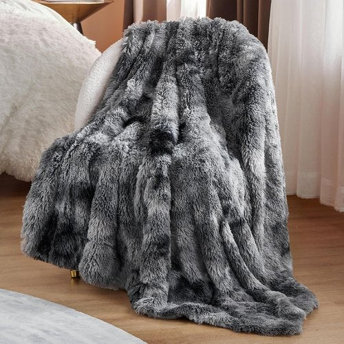 Bedsure GentleSoft Faux Fur Throw Blanket - Cozy Sherpa Fleece for Couch & Bed | Plush Winter Decor
