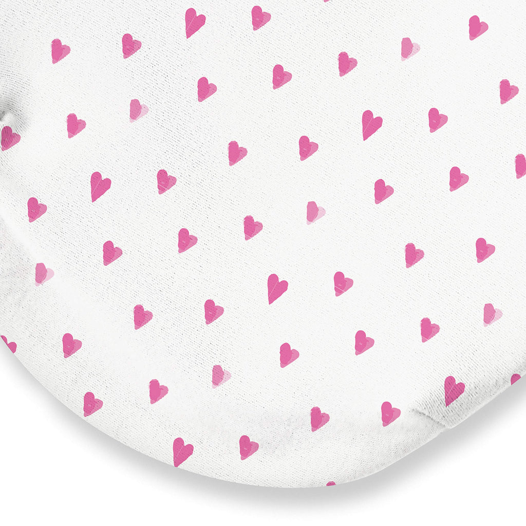 SwaddleMe Original Organic Swaddle 2-pk, 100% Organic Cotton Adjustable Baby Wrap, Small (0-3 Months, 7-14 lbs, up to 26"), Chasing Rainbows