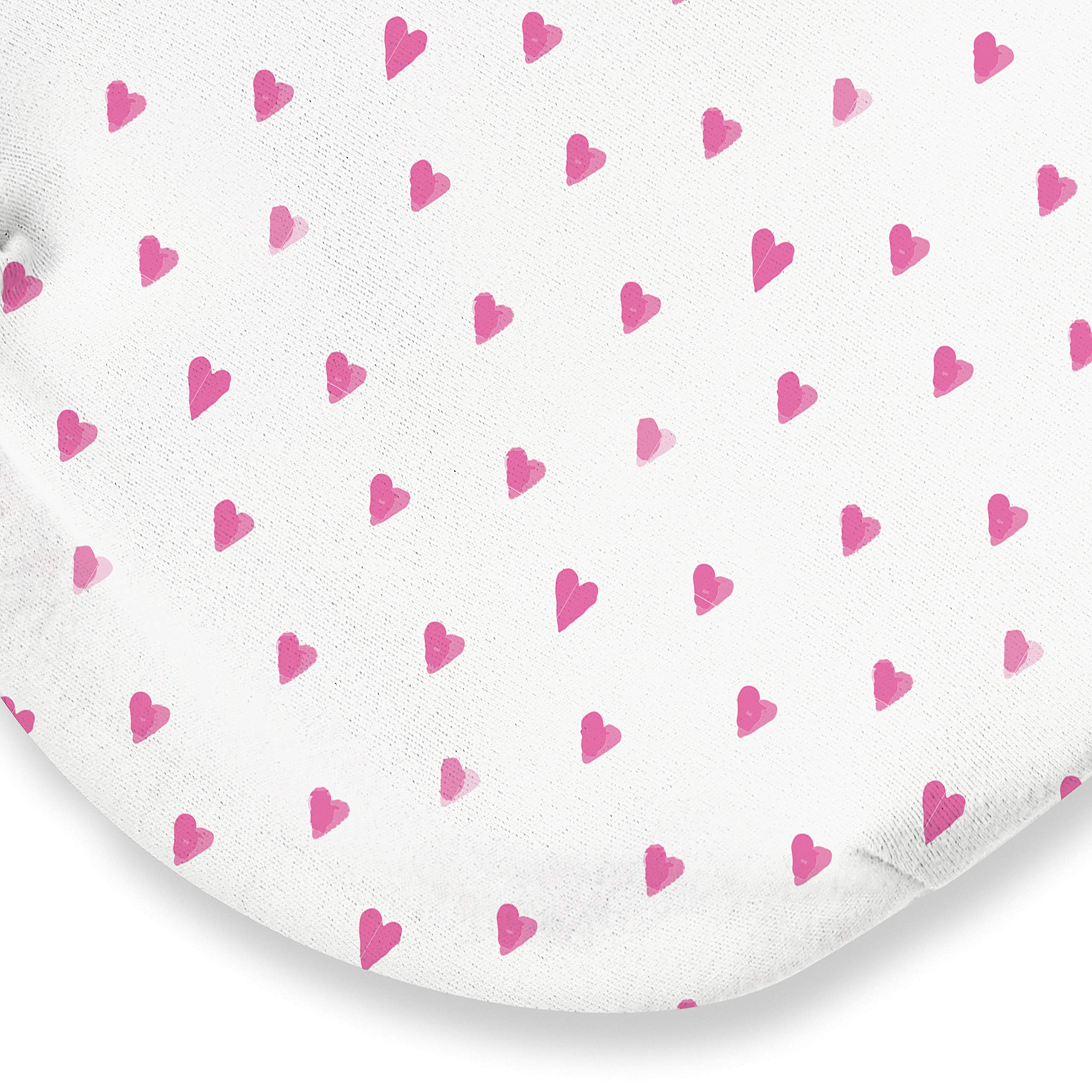 SwaddleMe Original Organic Swaddle 2-pk, 100% Organic Cotton Adjustable Baby Wrap, Small (0-3 Months, 7-14 lbs, up to 26"), Chasing Rainbows
