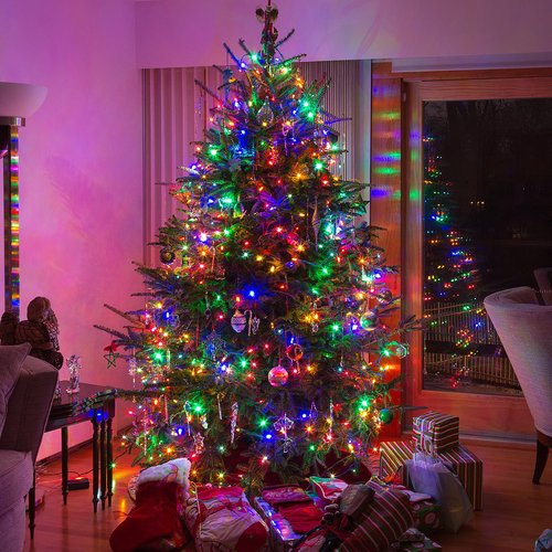 innolife 6 Pack LED Multicolor Fairy Lights Battery Operated with Remote Control & Timer, 10 Ft 30 LED Sliver Wire Twinkle Lights for Bedroom Christmas Wedding Party Indoor Outdoor Decoration