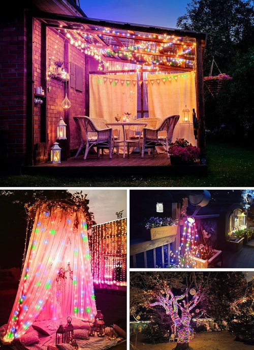 Fairy Lights - 33FT 100LEDs USB Twinkle Lights with Timer & Remote | 8 Modes for Indoor Christmas Decor