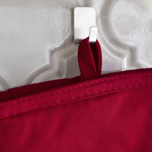 All-Clad Premium Silicone Oven Mitt: Heat Resistant to 500 Degrees - 100% Cotton & Silicone, 14"x7" Pot Holder for Kitchen and Barbeque, (1-Pack), Chili