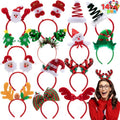 JOYIN 14 PCS Christmas Headbands - Festive Designs for Holiday Parties | One Size Fits All