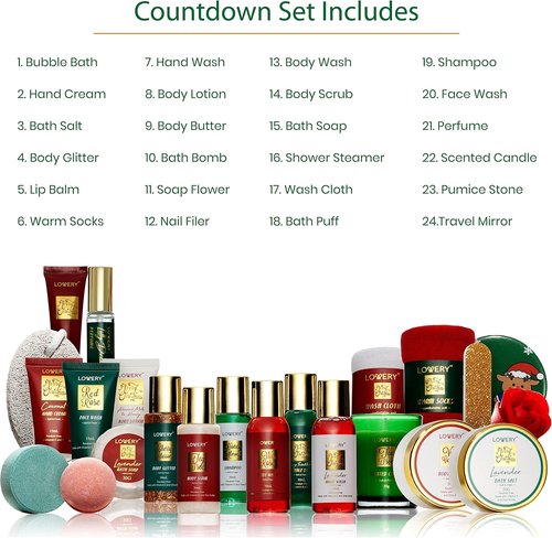 Advent Calendar for Adults | Limited Edition Spa Beauty Countdown Gift Set - Makeup & Skincare 2025