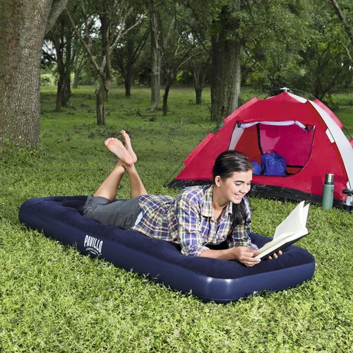 Bestway 67001E Flocked Air Bed Twin
