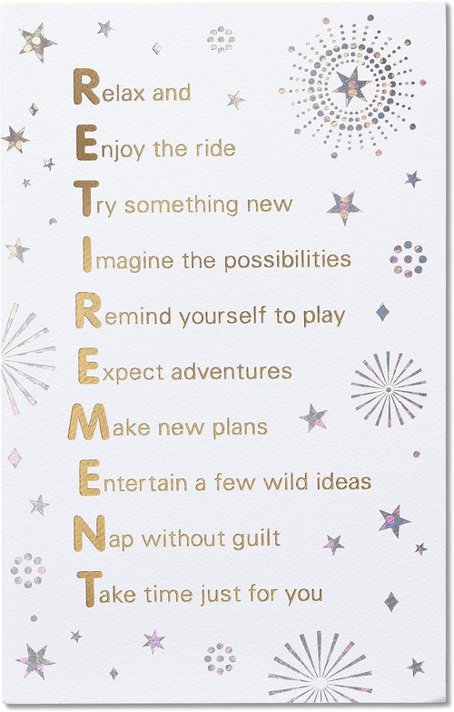 American Greetings Retirement Card (Time of Your Life)