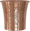 DEDE Copper - CC Series (20 oz) - Handcrafted Super Heavy Weight Drinking Cups or Serving Cold Beverages and Cocktail Mugs, Handmade Unlined Uncoated Pure Solid Copper Tumblers (Engraved)
