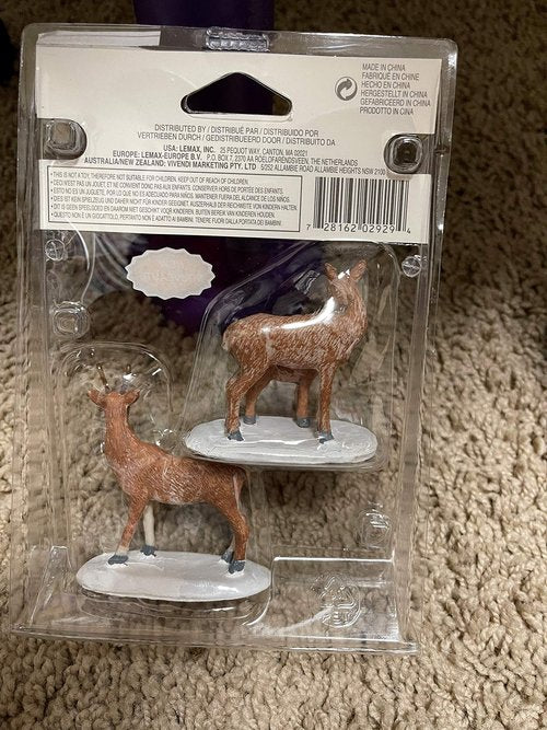 Lemax Village Collection Deer Family # 02929