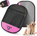 Skiennix Pet Hair Removal Glove - Upgraded Reusable Electrostatic Tool for Dogs & Cats | Pink