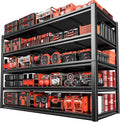 POKIPO Heavy-Duty Garage Shelving Unit - 5-Tier Adjustable Metal Rack | 72" H x 35" W x 15.7" D, 3000LBS Capacity