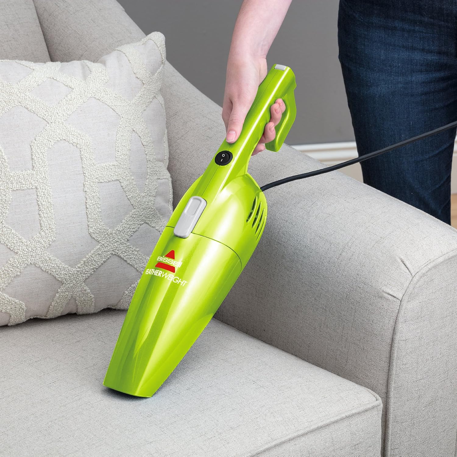 Bissell 20336 Featherweight Stick Vacuum - Lightweight & Bagless Design | Lime Color