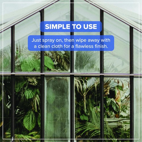 Tillbrook Plexiglass Cleaner - 32 oz Acrylic Cleaner for Plexi glass, Plastic, Vinyl, Fiberglass, and More - Universal, Streak-free, Non-Toxic, Spray and Wipe Cleaner for All Non-Porous Surfaces