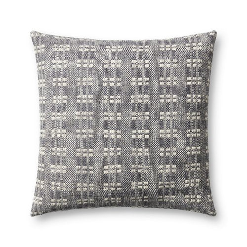 Loloi Magnolia Home by Joanna Gaines Bryn Collection PMH0062 Navy 22'' x 22'' Cover Only Pillow
