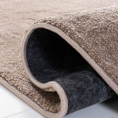 SAFAVIEH Plain and Solid Collection Area Rug - 5'5" x 7'7", Taupe, Non-Shedding & Easy Care, Ideal for High Traffic Areas in Living Room, Bedroom (PNS320-4429)