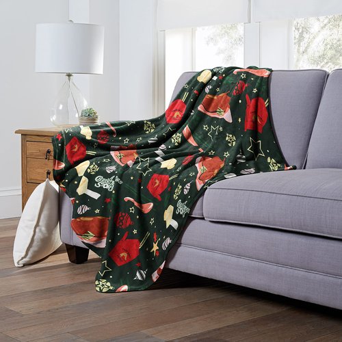 NORTHWEST A Christmas Story Silk Touch Throw Blanket, 50" x 60", Duck Dinner