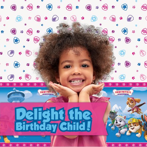 Skye Paw Patrol Birthday Decorations | Skye Paw Patrol Plates and Napkins for Party | Serves 16 Guests | Officially Licensed