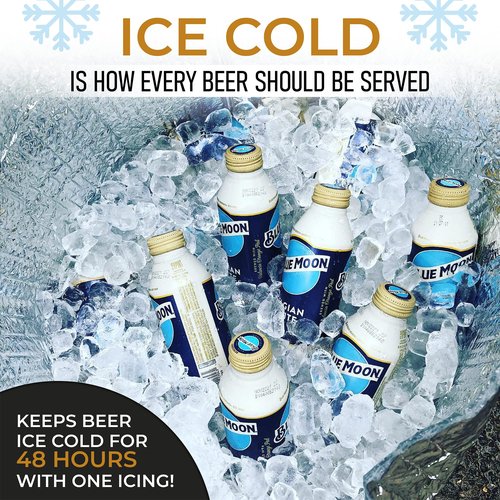 KEGCOLD Portable Keg Cooler - Foldable, Reusable, Lightweight, Insulated, and Easy Setup (1/2 & 1/4 Size Keg)
