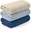 Graceful Colors Muslin Swaddle Blankets - 3 Pack Soft & Breathable Receiving Blankets, 38 x 40 Inches