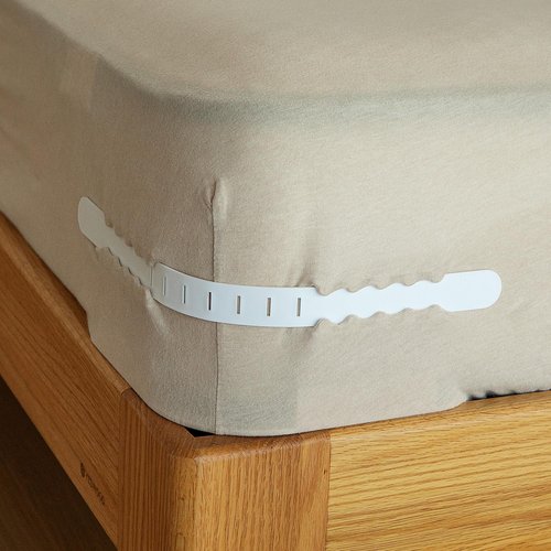 Nkiy Quen 8 Pcs Bed Sheet Holder Replacement Strips,Replacement Strips for Bedsheet Holder,Sheet Holder Strip for Most Lock Sheet Holder Replacement