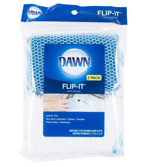 Dawn 438111 Flip It Sponge, Pack of 2