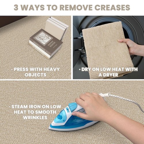 EARTHALL Small Area Rug 2x3 Ft Washable Rugs for Entryway Non Slip Braided Throw Rugs with Rubber Backing Door Mat Indoor Outdoor Entrance Cotton Woven Carpet for Kitchen Foyer Front Door, Khaki/Beige
