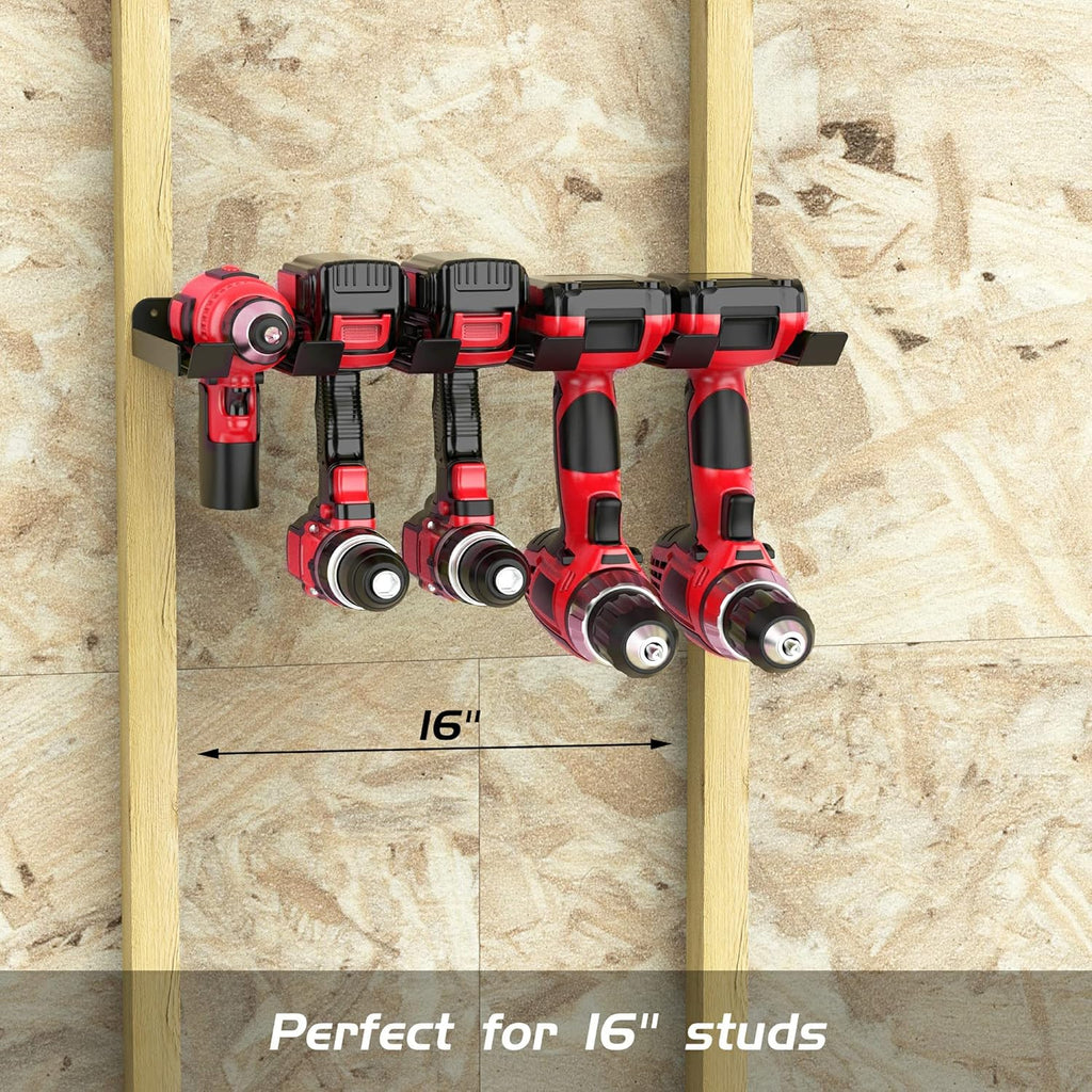 Ultrawall Power Tool Organizer - Heavy Duty Wall Mount Drill Holder for Garage Storage Solutions