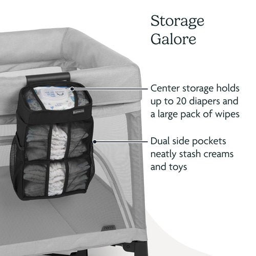 UPPAbaby Remi Changing Station Organizer/Easy Clip-On Attachment/Neatly Stores Diapering Essentials