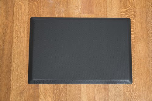 Rocelco 2 Pack Anti Fatigue Standing Floor Mat, 32"x20" - Heavy Duty Ergonomic Cushioned Comfort Foam - Waterproof Non-Slip Kitchen Rug for Home Office Kitchen Laundry - Black (R MAFM-2PK)