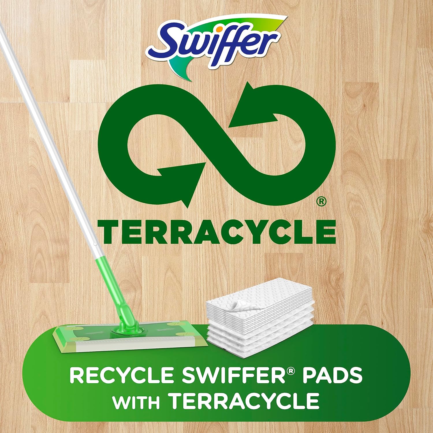 Swiffer Sweep + Mop Dry Pads Refill - Heavy Duty Multi-Surface Floor Cleaner Wipes | 40 Count