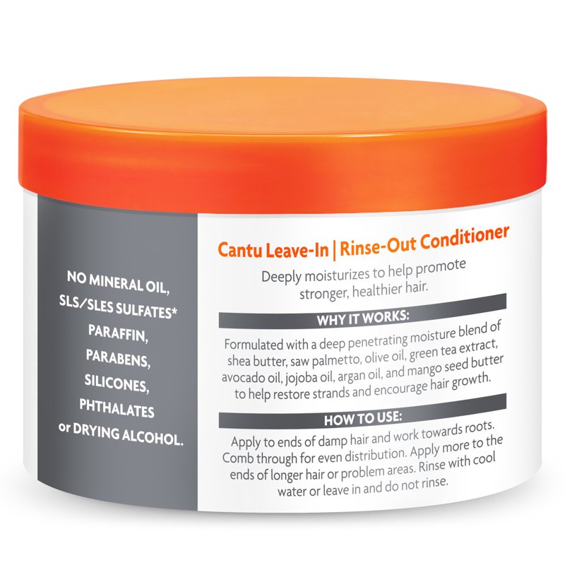 Men's Shea Butter Leave-In Conditioner for Hair and Beard - 13 oz